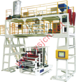 YSJ-3-65-1200 - YSJ 三層共擠水冷式吹塑薄膜機組